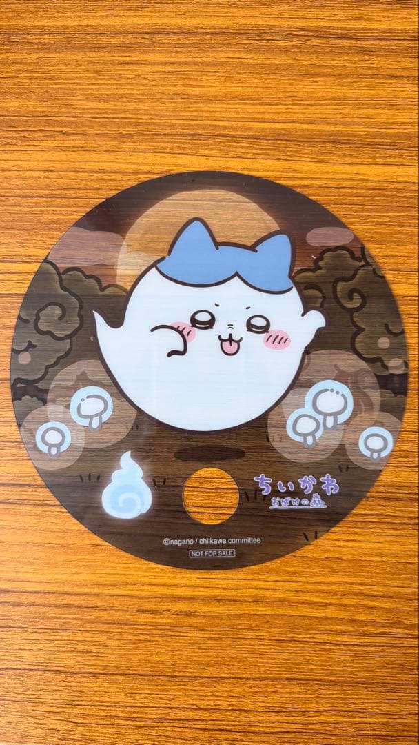 ちいかわ お台場ファンライジング おばけの森 ノベルティ うちわ ハチワレ