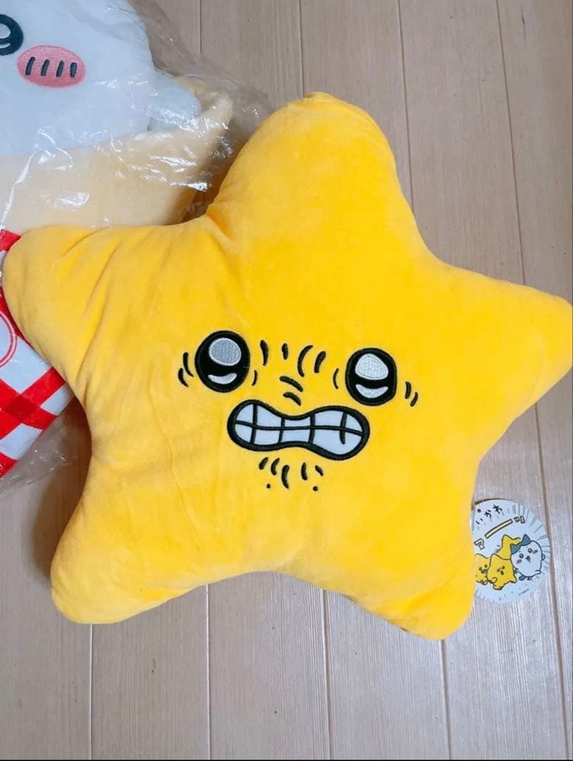 ちいかわ ビッグぬいぐるみ2点セット クレープくじ A賞 流れ星