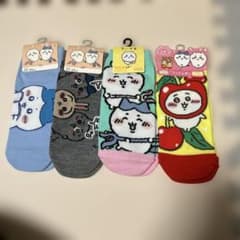 未使用　ちいかわ　靴下　4足セット