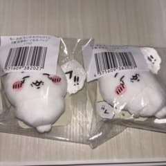 ちいかわだらけくじ　E賞　全身ぬいぐるみバッジ　フ！！